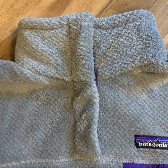 Patagonia Grey Half-Button Fleece Jacket - Picture 5 of 13
